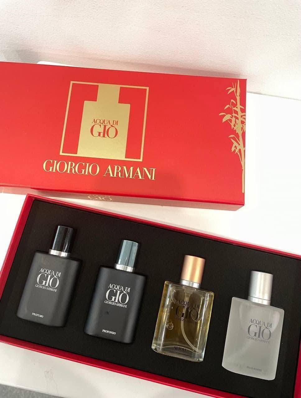 Giorgio ACQUA DI GIO Set 4IN1 Red Box Set 4×30ml