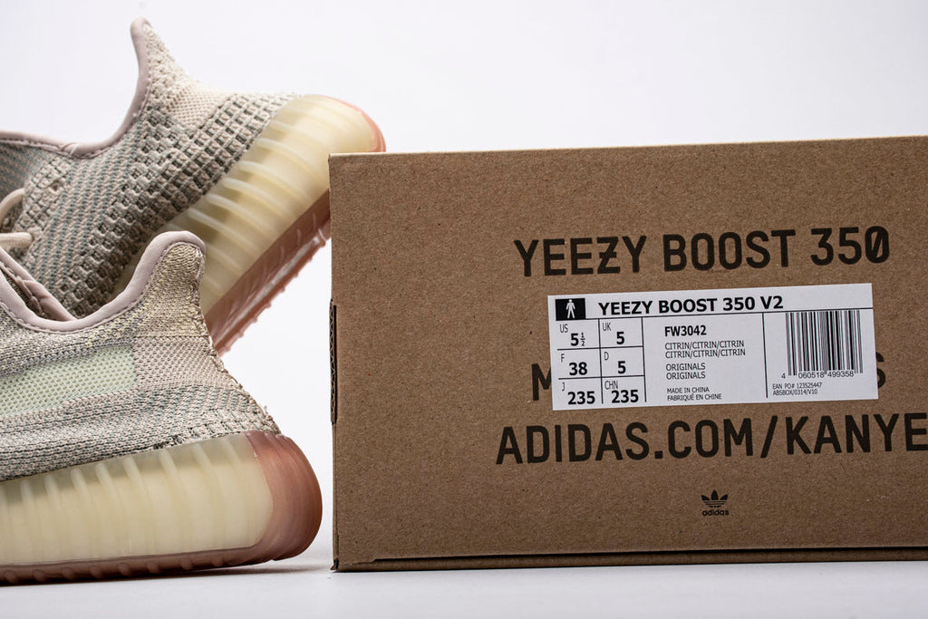 Yeezy 350 Boost V2 Citrin FW3042